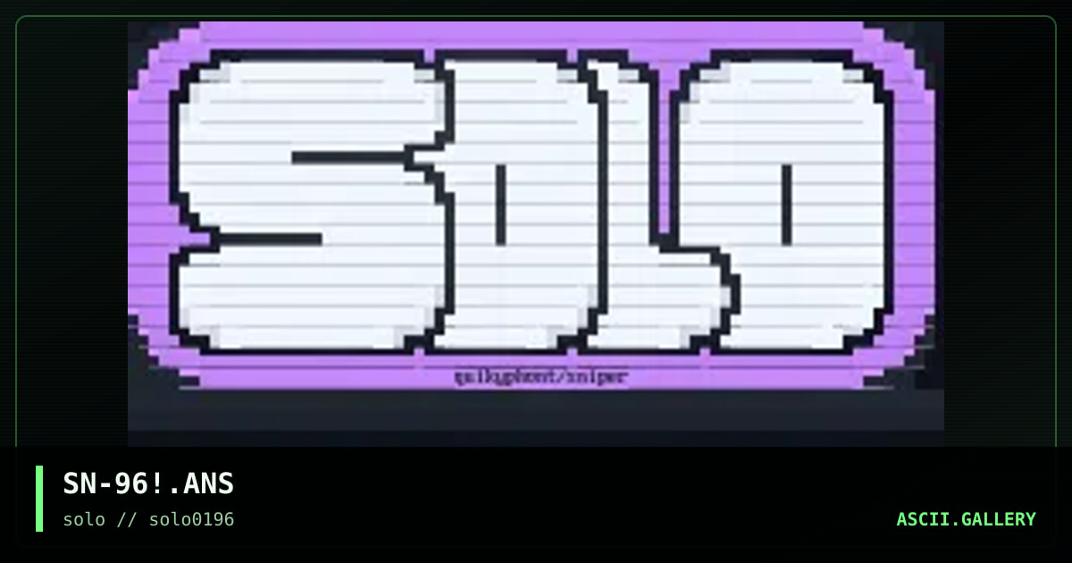 SN-96!.ANS, by untagged, 1996