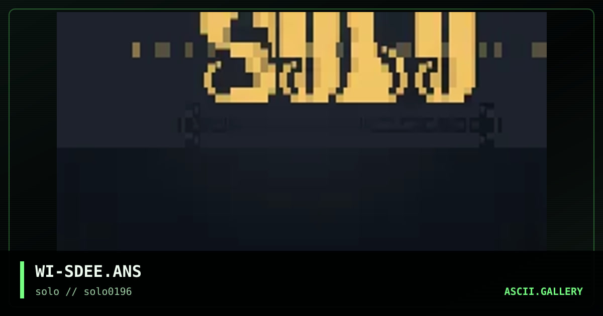 WI-SDEE.ANS, by widowmaker, 1996