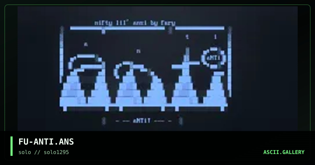 anti, by fury, 1995