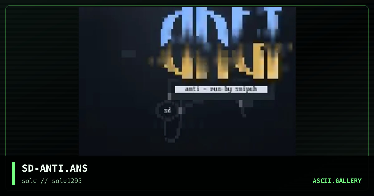 SD-ANTI.ANS, by sirdeath, 1995