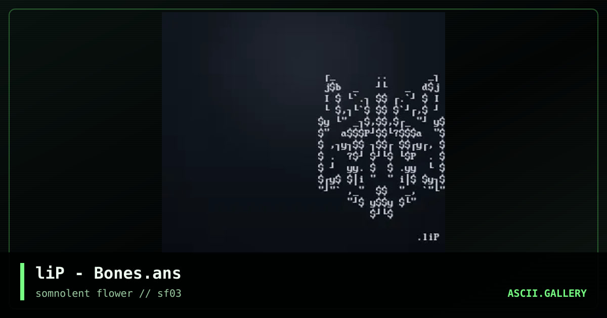 liP - Bones.ans, by untagged, 2002