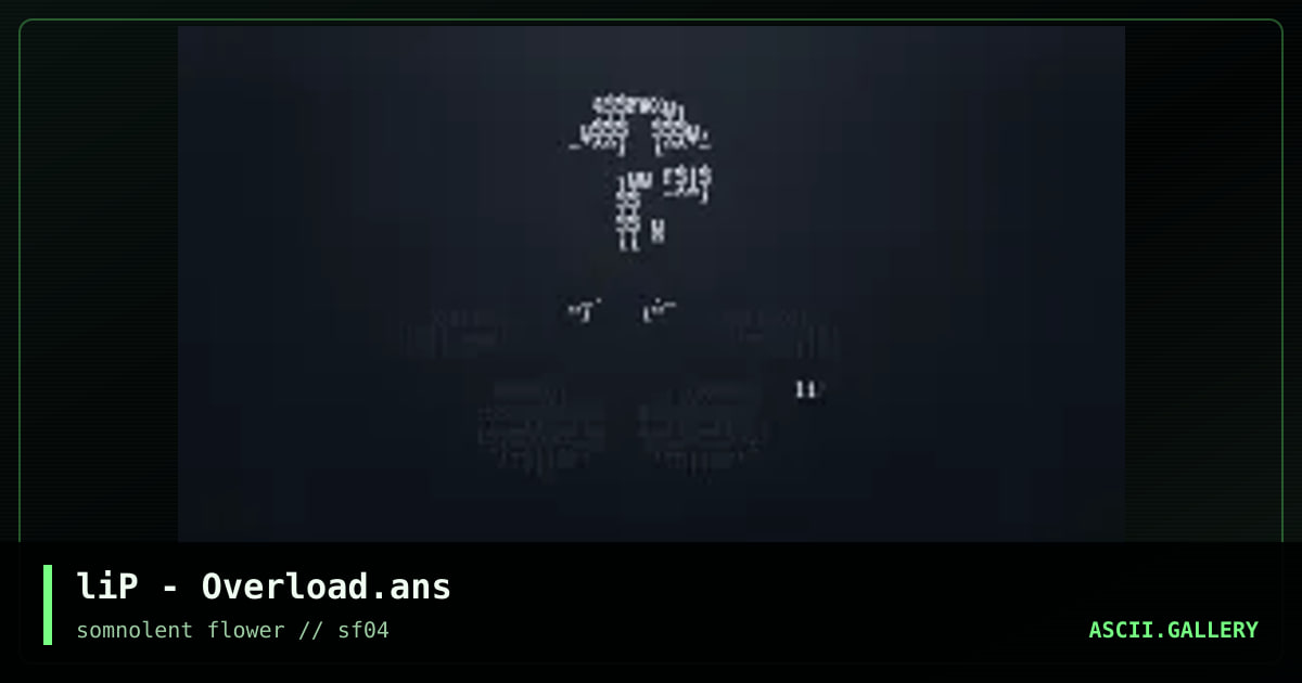 liP - Overload.ans, by lip, 2003