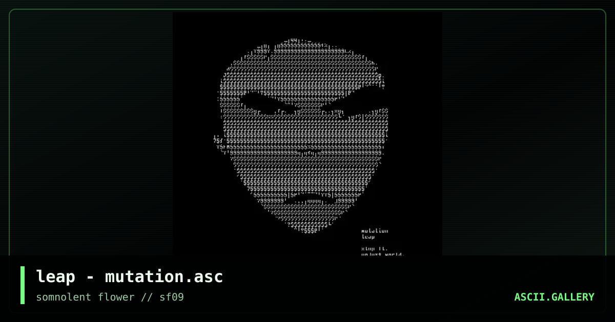 leap - mutation.asc, by leap, 2003