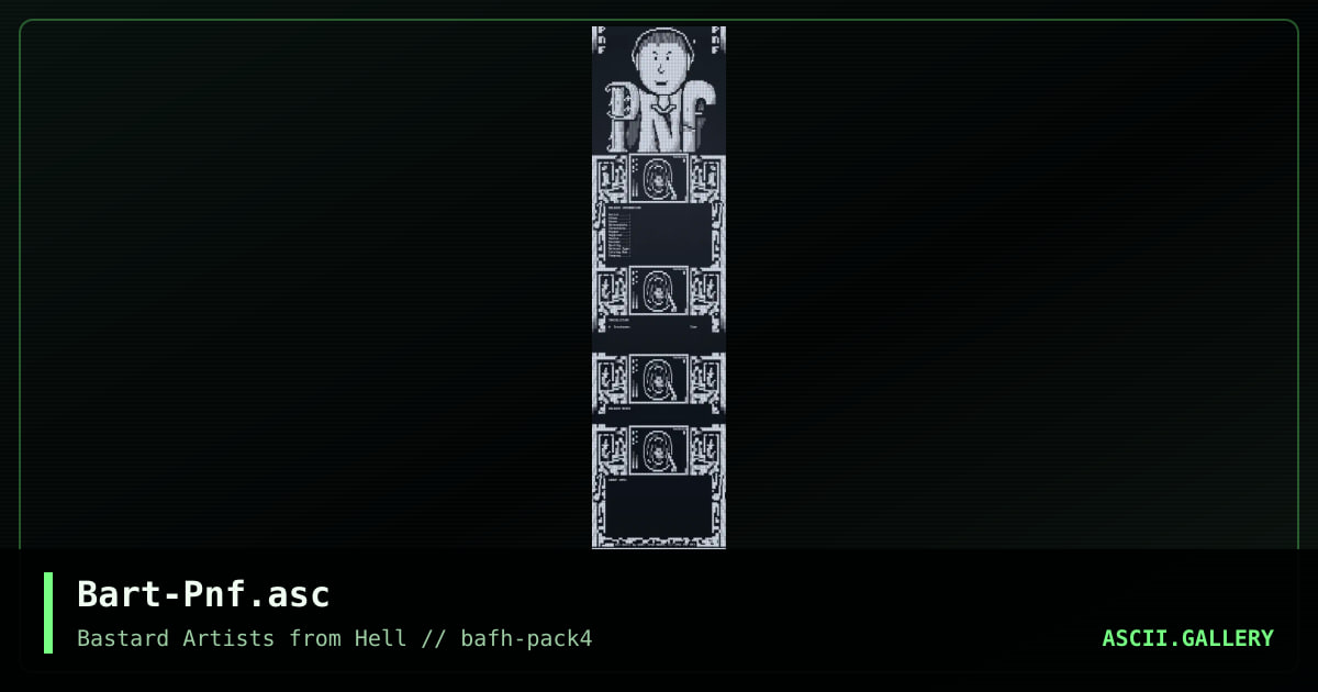 Bart-Pnf.asc, by bart, 2002