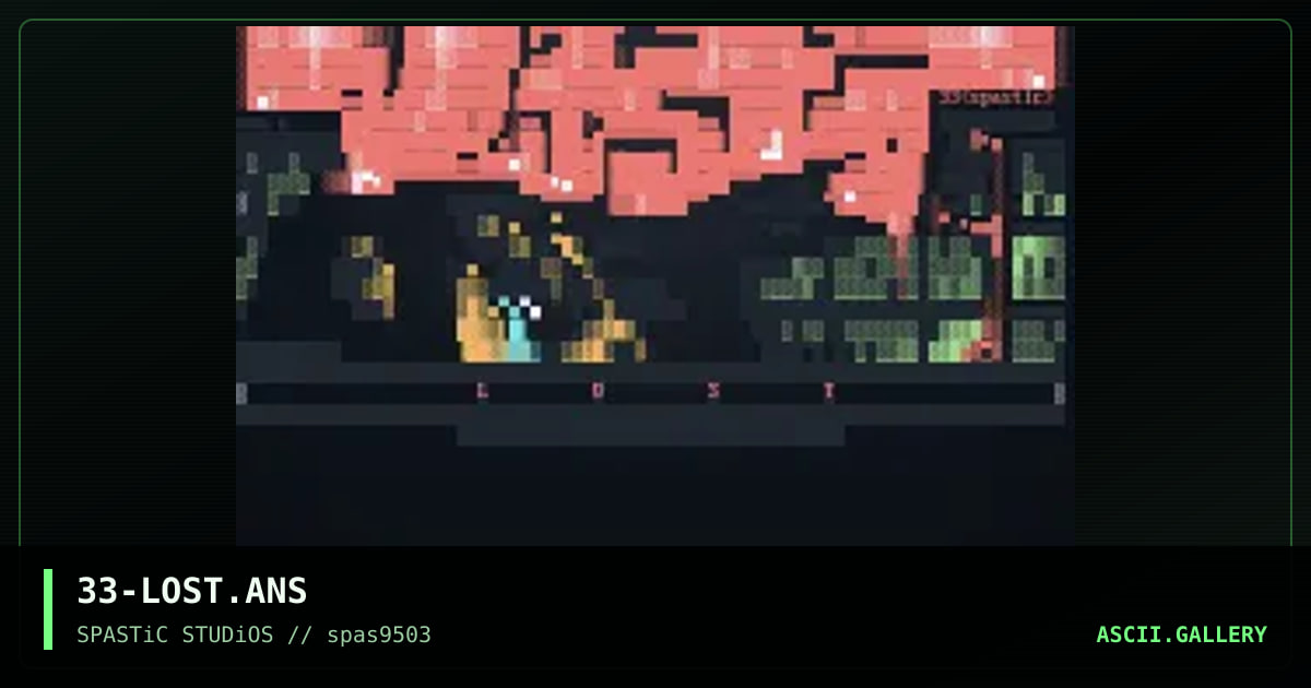 Lost, by eerie, 1995