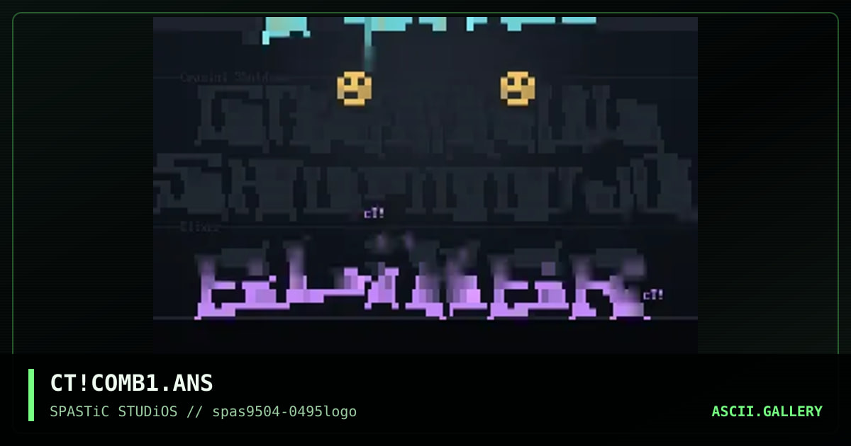 Logo Combo 1, by corruption, 1995