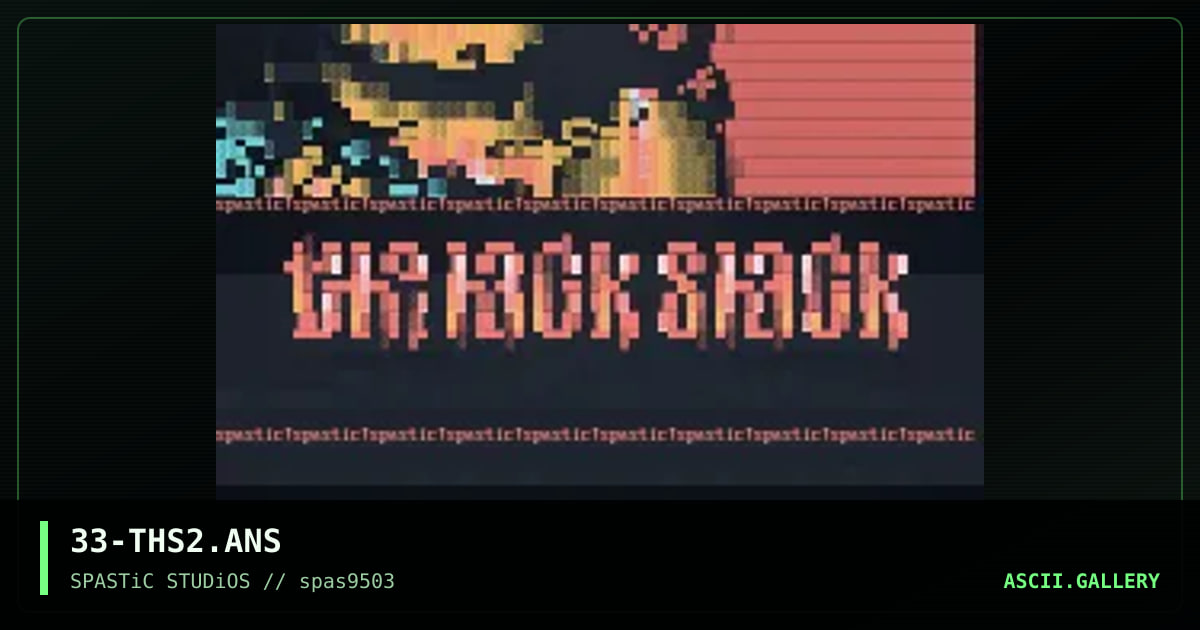 The Hack Shack, by eerie, 1995