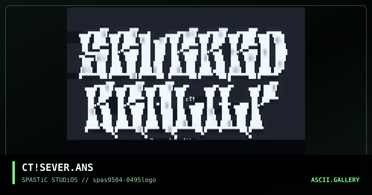 Severed Reality, by corruption, 1995