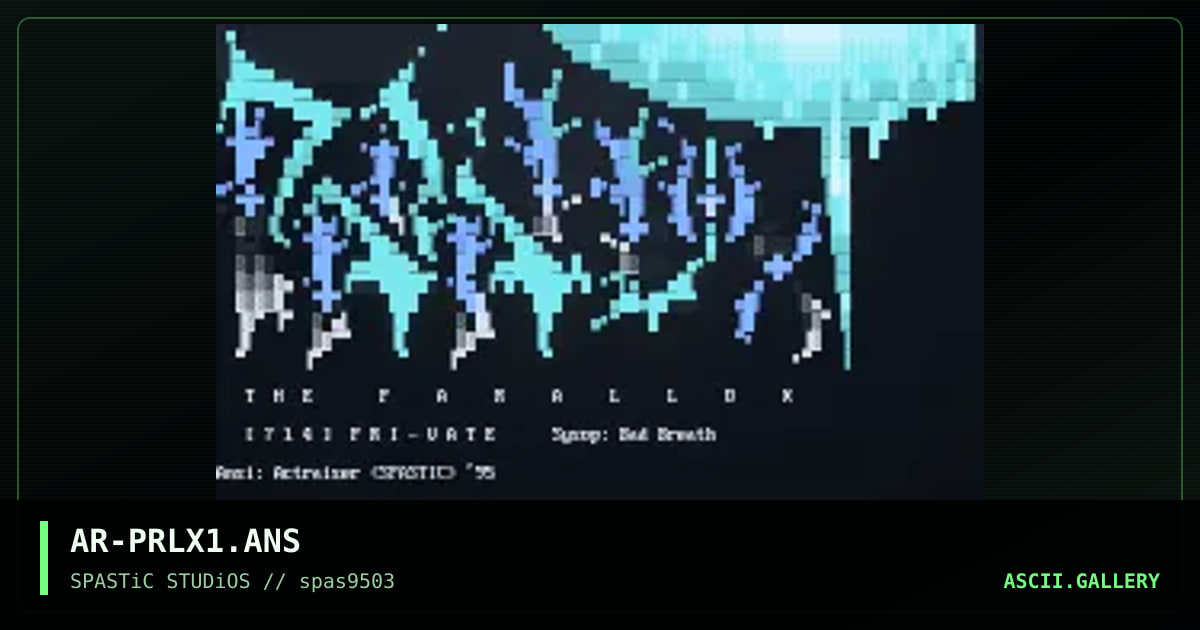 The Parallox, by actraiser, 1995