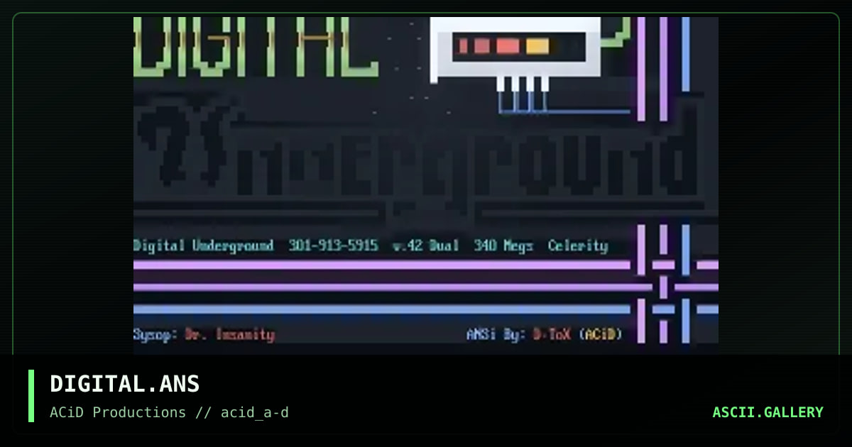 DIGITAL.ANS, by dtox, 1990