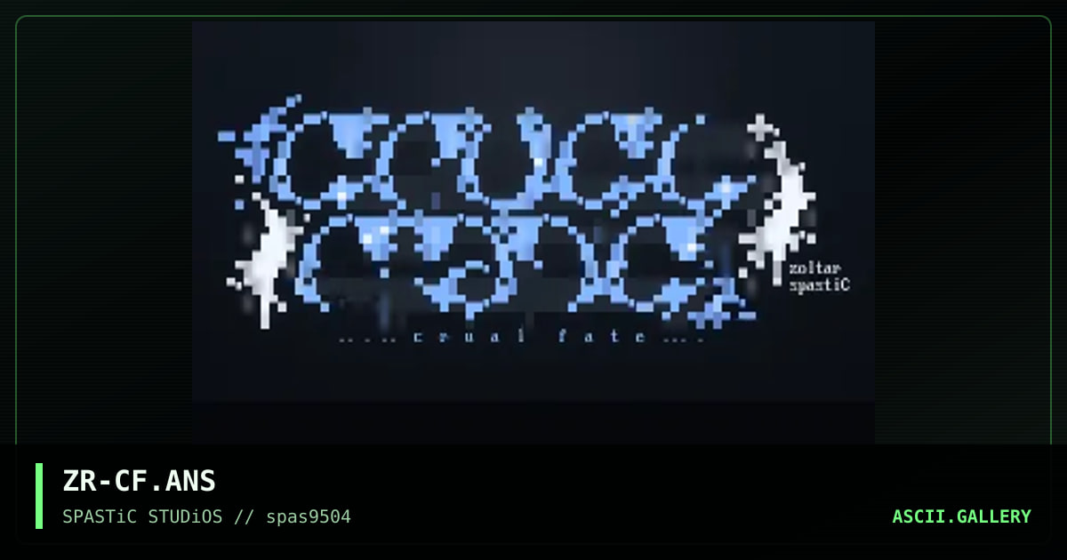 Cruel Fate, by zoltar, 1995