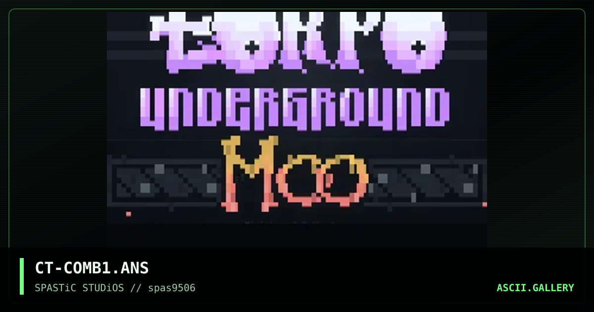 phont combo #1, by corruption, 1995