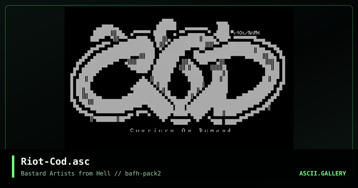 Riot-Cod.asc, by ri0t, 2001
