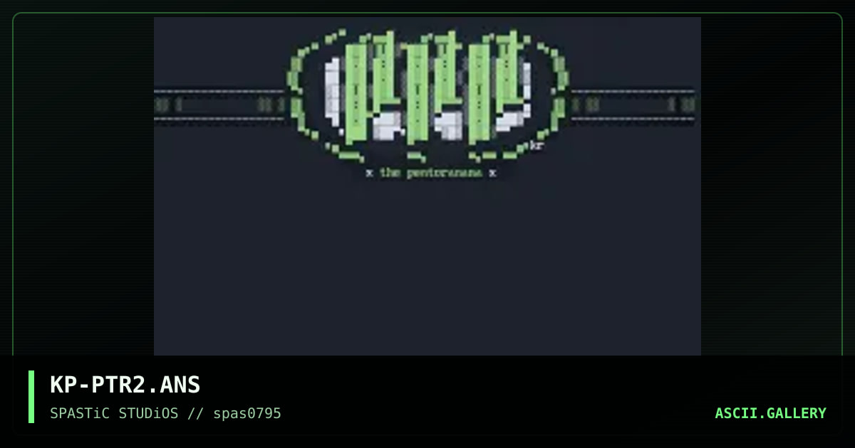 Pentoranama #2, by kerplunk, 1995
