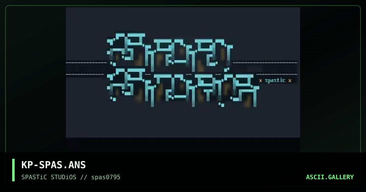 Spastic!, by kerplunk, 1995