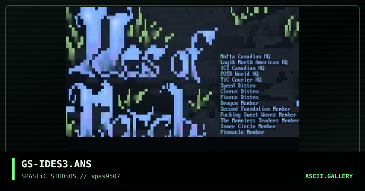 Ides of March, by ghengis, 1995