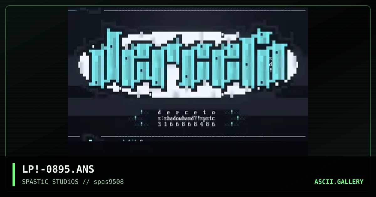 lOGOpACK?!0895, by shadowhand, 1995