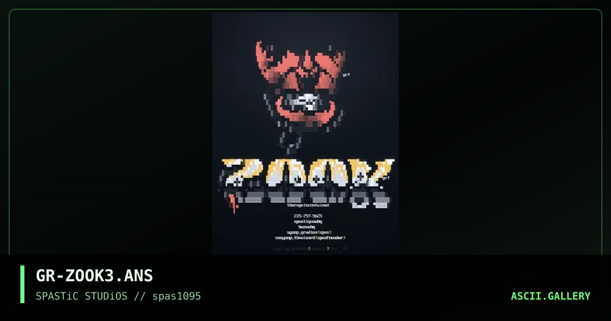 zook!, by gradius, 1995