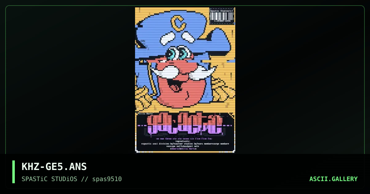 galactic enterprises, by killa hertz, 1995
