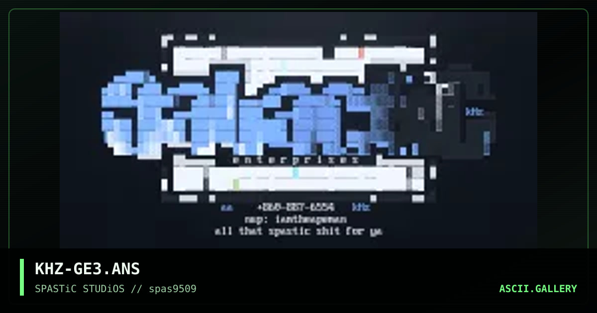 ge!!!!!, by killa hertz, 1995