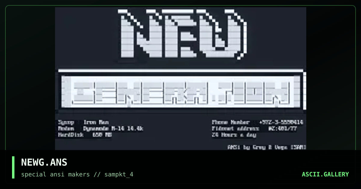 NEWG.ANS, by grey, vega, 1994