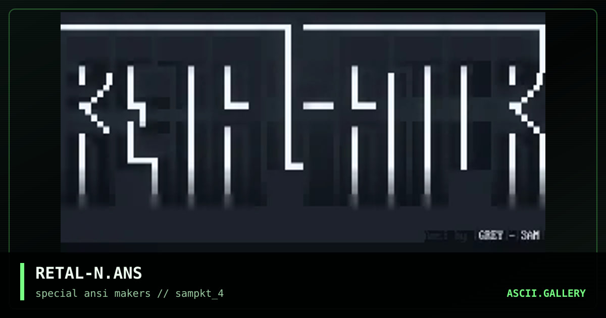 RETAL-N.ANS, by grey, 1994