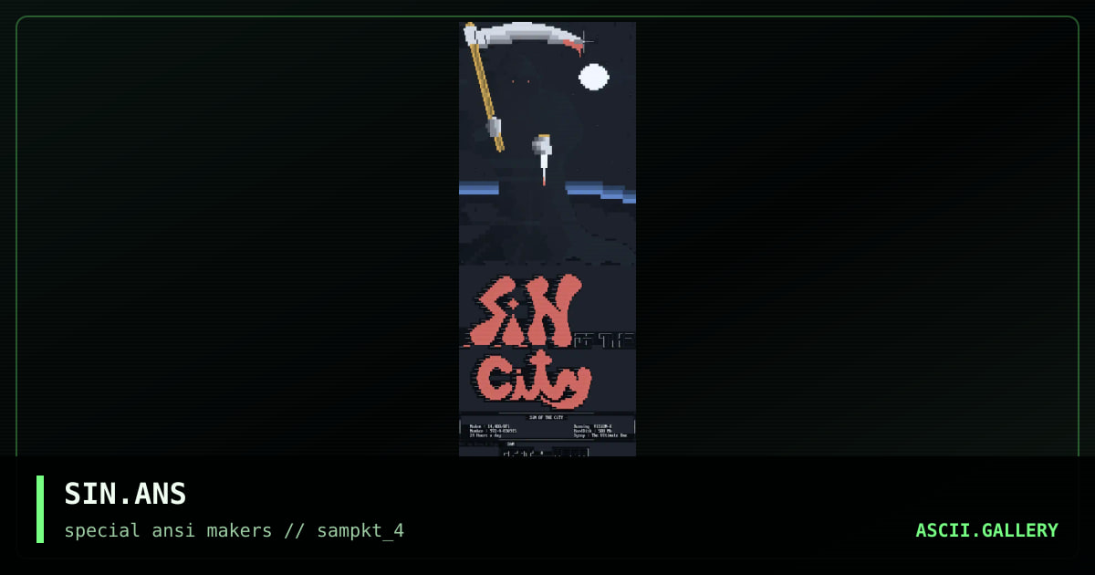 SIN.ANS, by grey, vega, 1994
