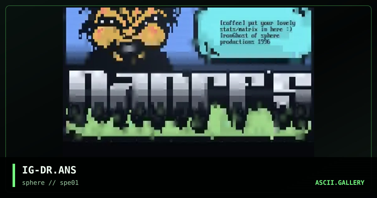 IG-DR.ANS, by ironghost, 1996