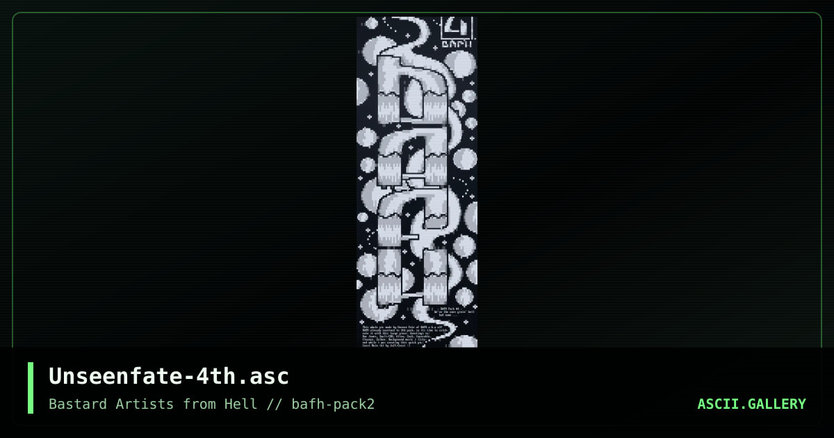 Unseenfate-4th.asc, by unseen fate, 2001