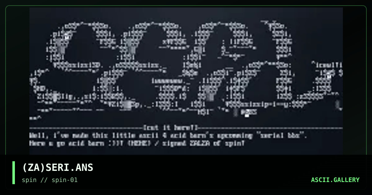 (ZA)SERI.ANS, by zalza, 1998