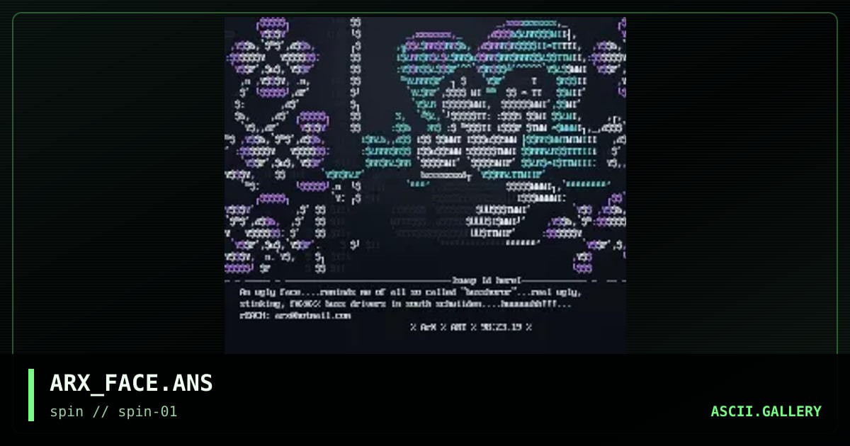 ARX_FACE.ANS, by arx, 1998