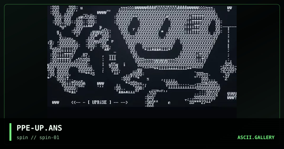 PPE-UP.ANS, by purplee, 1998