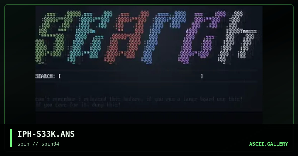 IPH-S33K.ANS, by iph, 1998
