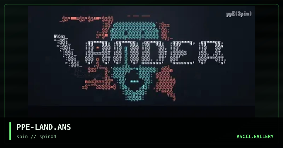 PPE-LAND.ANS, by purplee, 1998