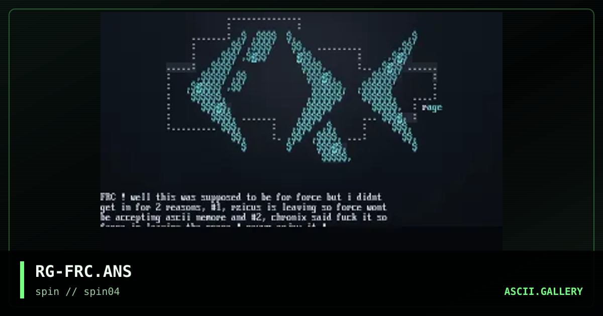 may the FORCE be with u!, by rage, 1998