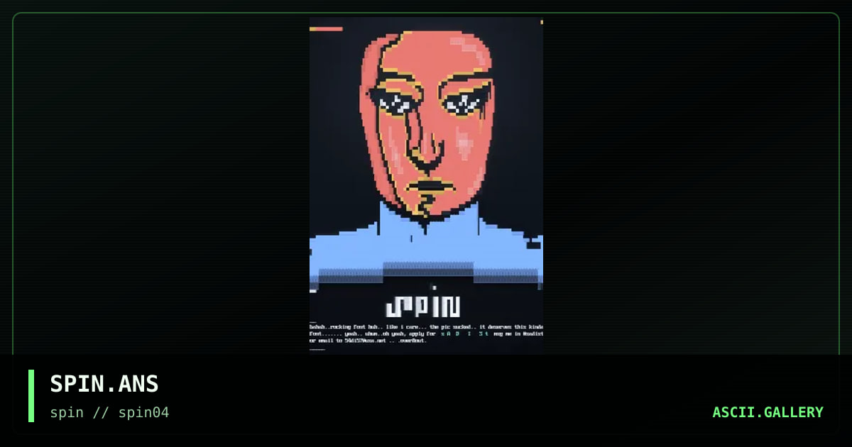 s p i n, by sephiroth, 1998