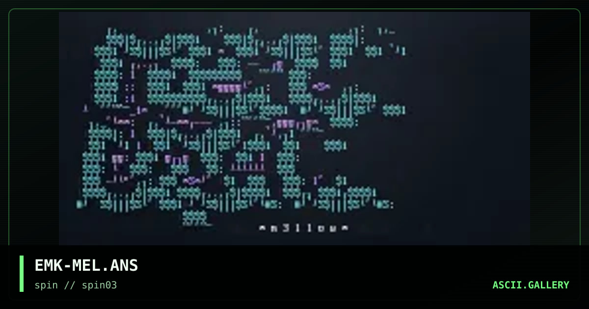 EMK-MEL.ANS, by emok, 1998
