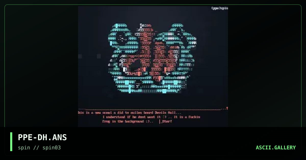 PPE-DH.ANS, by purplee, 1998