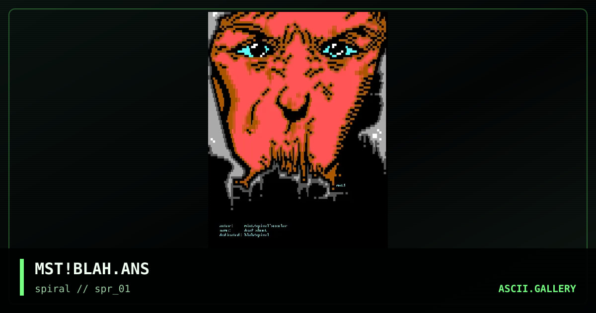 MST!BLAH.ANS, by mist, 2001