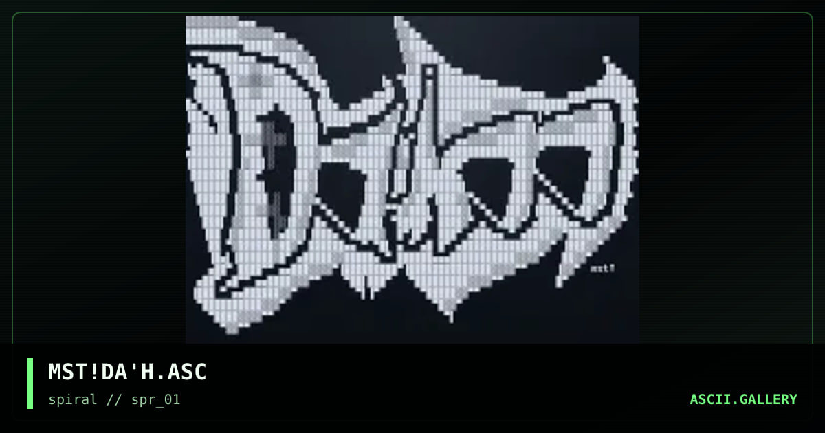 MST!DA'H.ASC, by mist, 2001