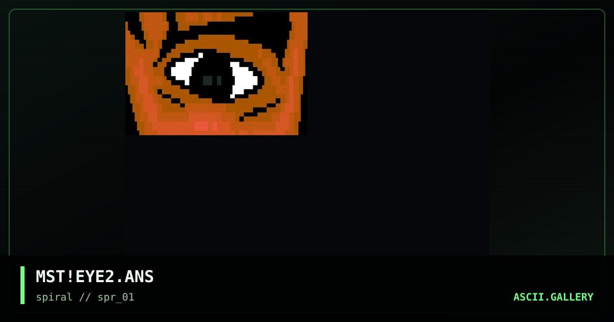 MST!EYE2.ANS, by mist, 2001