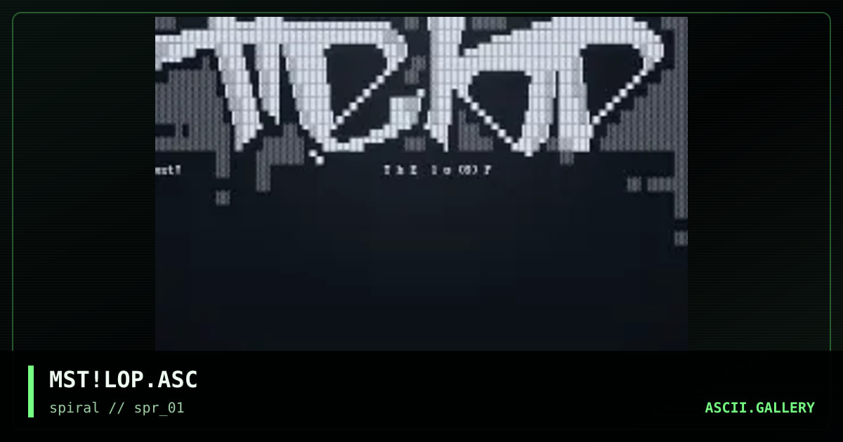 MST!LOP.ASC, by mist, 2001