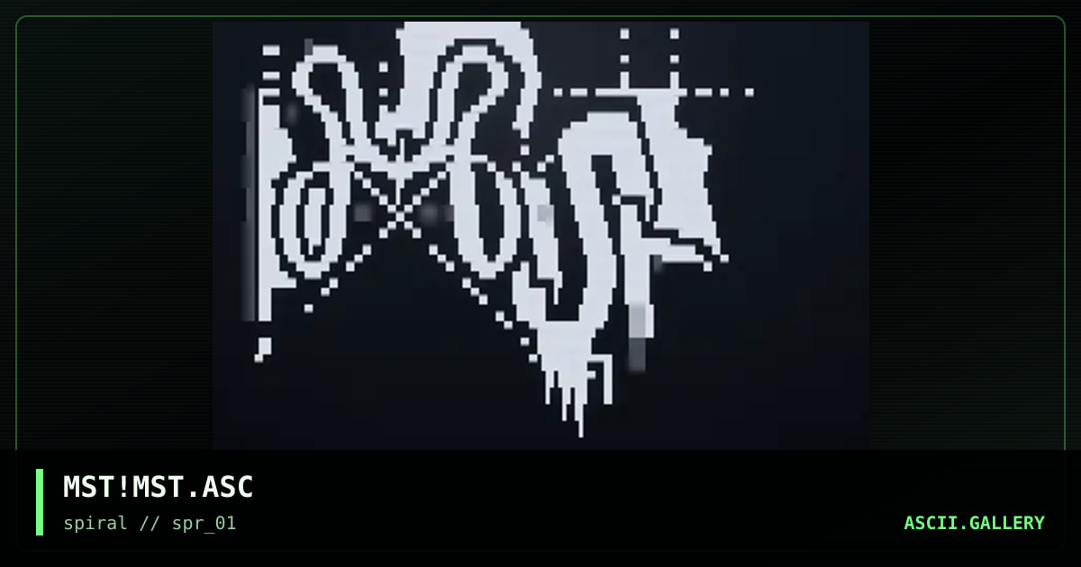 MST!MST.ASC, by mist, 2001