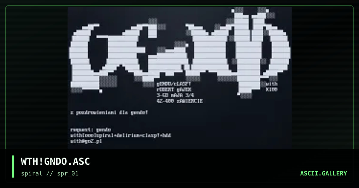 WTH!GNDO.ASC, by with, 2001