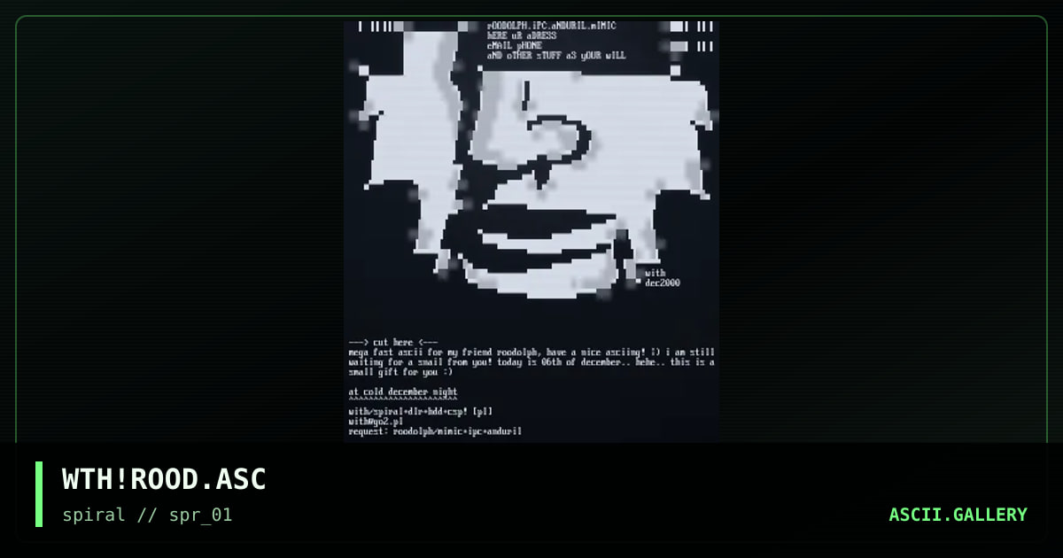 WTH!ROOD.ASC, by with, 2001