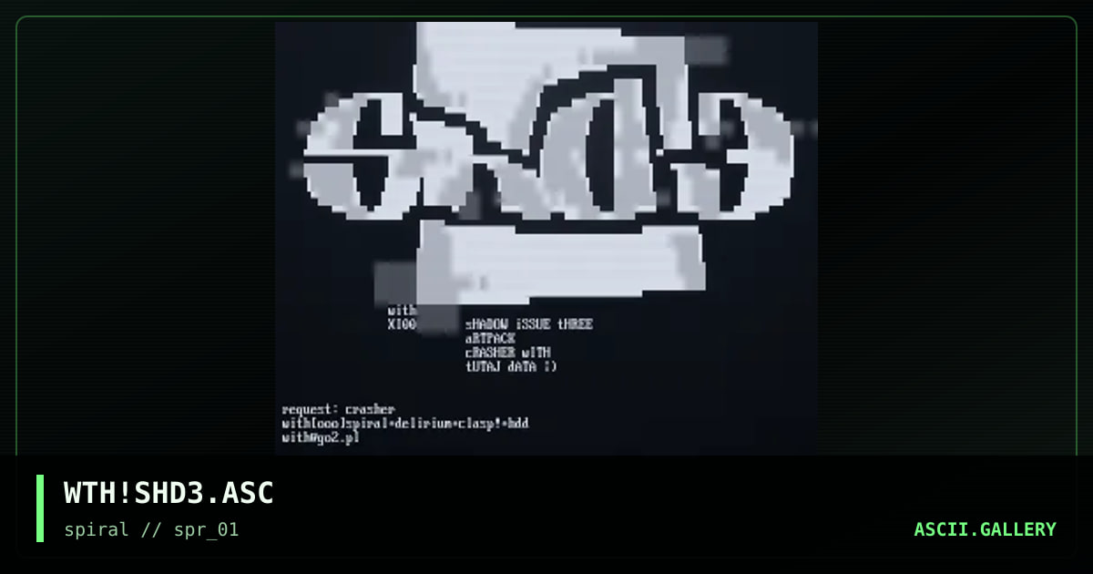 WTH!SHD3.ASC, by with, 2001