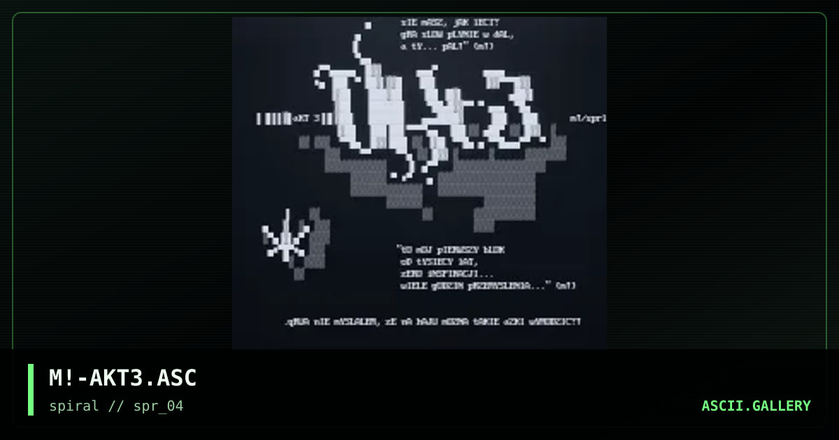 M!-AKT3.ASC, by mike, 2001