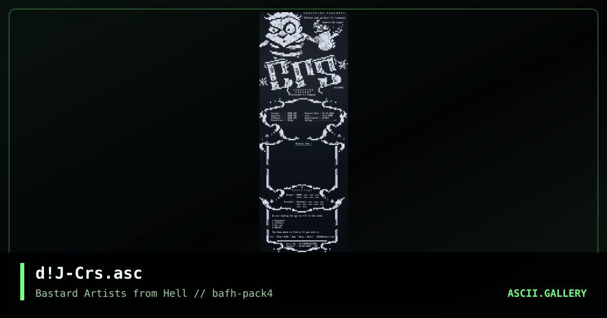d!J-Crs.asc, by docjones, 2002