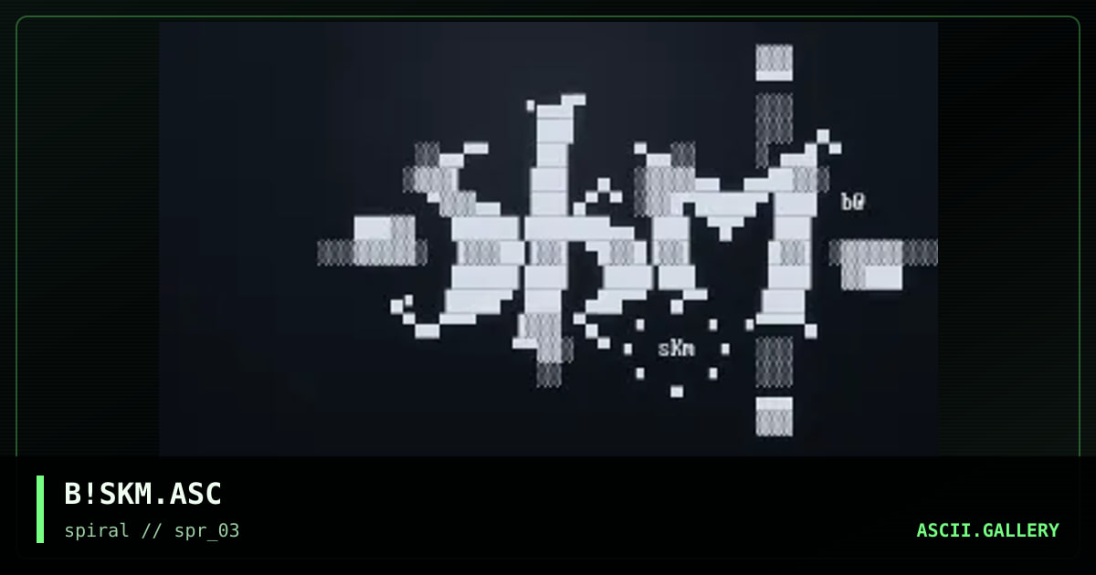 B!SKM.ASC, by bull, 2001