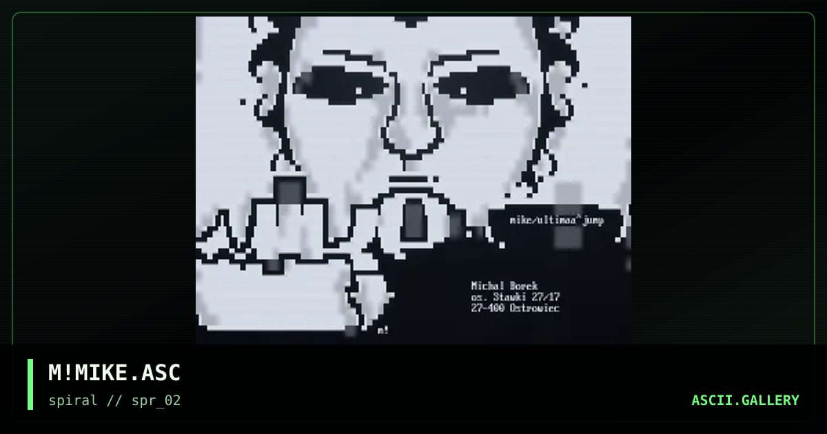 M!MIKE.ASC, by mike, 2001